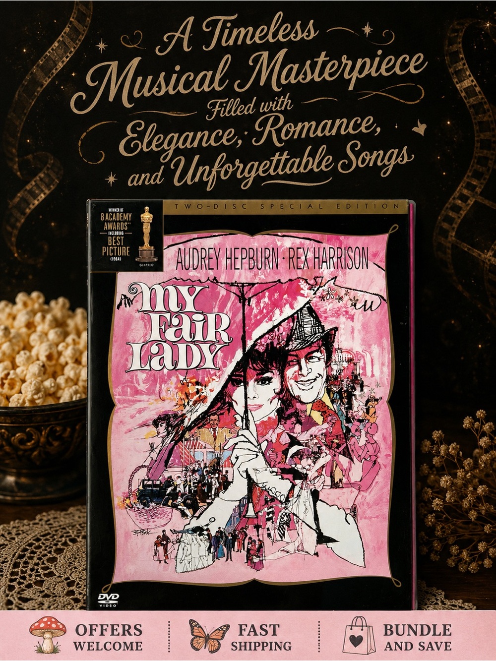 My Fair Lady 2 Disc Special Edition DVD Audrey Hepburn Rex Harrison
